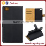 ultra thin leather back cover phone accessories for xiaomi mi3 case