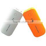 Prometional Gift 5200mAh Universal Portable Power Bank,external Colorful Mobile Phone Charger