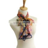 Digital printing silk scarf 084