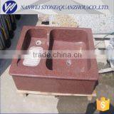 Indian Red Great Polished Clothes Deep Basins Sales in China Factory Trade Assurance Supplier Stone Owner thumbnail-5