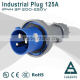 IP67 Round Pins Power Copper Large Current 125A Industrial Plug