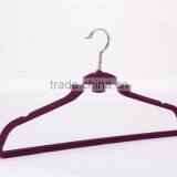Velvet Flocked Clothes Hangers With Logo thumbnail-2