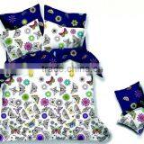 microfiber fabric butterfly design duvet cover set