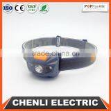 Poppas T16B 2 Red Smd LED +1W Power Led 3AAA Battery Operated Outdoor Waterproof Running Camping Walking Reading Headlamp thumbnail-1