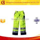 Fluorescent Reflective Working Pants With Multi-pockets Made in China thumbnail-2