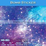 HD-061 CARLIKE Hot Sale Car Bomb Sticker Vehicle Wrap PVC Material thumbnail-1