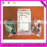Mobile Phone Case Package PVC Transparent Plastic Packaging Box for iPhone 6 Plus