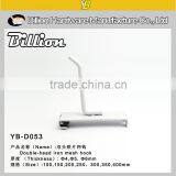 YB-D053 White Powder Coated Notch Grid Hook Gridwall Wire Hook