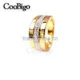 Fashion Jewelry Zinc Alloy Ring Unisex Men Ladies Wedding Party Show Gift Dresses Apparel Promotion Accessories thumbnail-1