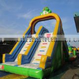 top qualilty inflatable fog slide/ inflatable hippo with pool