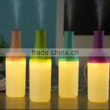 180ml USB Portable Mini Cool Cocktail Bottle Air Humidifier DC 5V Office Air Diffuser Fogger Mist Maker With LED Nightlight
