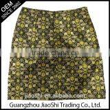 2016 latest African fashion style summer woven short sexy micro mini lady skirt