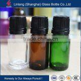Matched Cap 5ml-100ml Transparent,blue,green,amber, Round Essential Oil Glass Bottle thumbnail-2