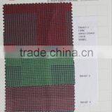 best selling brands 100% cotton colorful check design fabric for shirting