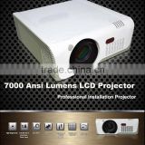 7000lumens auto Focus HDMI DVI USB DP Digital multimedia video 7000 ansi lumens hdmi projector