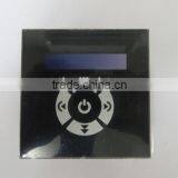 Led Controller 12v 24v 12a Touch Led Lighting Controller Black Color Wall Installing for Led Strip High Quality 3 Years Warranty