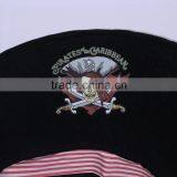 Halloween Carnival Party Pirate Hat Pattern Morden Caribbean Pirate Hat for Sale thumbnail-2