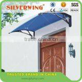 Economic Plastic Transparent Rain Canopy Parts for Rain Protect Door Canopy Wholesale Plastic Roof Cover