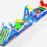 2016 Channal New Design Sea World Giant Inflatable Dolphin Obstacle Course for Sale