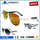 2015 New OEM Wholesale Custom Mirror Stainless Sunglasses