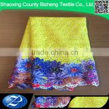 2016 Digital high quanlity cord lace printing cord lace fabric for garment                        
                                                                                Supplier's Choice