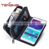 wallet phone case zipper phone wallet for samsung case