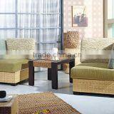 Water Hyacinth Coffee Set With Sofa Style