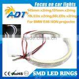 Super White SMD Led Halo Ring Kits for BMW E46 NON Projector thumbnail-1