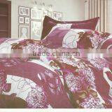 Hot-sell Floral Design Polyester Bed Cover Bedding thumbnail-1