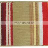 Anti-slip Colorful Polyester Bathroom Mat Well Used in Bathroom