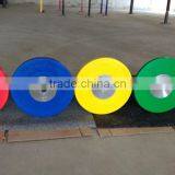 Colored Elite Bumper Plates/bumper plate crossfit use