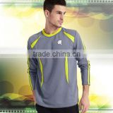 Classic o-neck spell color wicking sport t-shirt