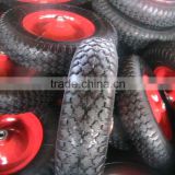 400-8 4pr penumatic wheelbarrow tyre solid rubber wheel