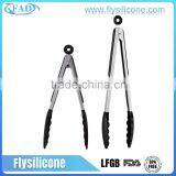 Kitchen Tools Set of 3 Custom 430 Stainless Steel 2 in 1 Silicone Cooking Utensil thumbnail-5