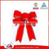 Handmade Velvet Material Christmas Ribbon Bow for Decoration thumbnail-5