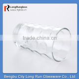 LongRun 200ml high quality transparent drinking glass cup water mug