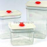 Multi-size Transparent Plastic Food Storage Jars thumbnail-3