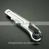 Best Sale Five Pcs uv Chrome Utility Knife Cutter Utility Knife