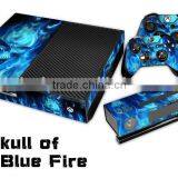 Factory New Arrival Custom Carbon Fiber Skin Vinyl Decal for Xbox One With Two Skins for Gamepad thumbnail-6