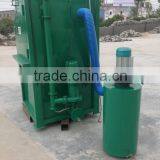 Sand blast machine with sandblast dust collector