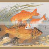 Golden and Bronze Carp 20x30 Poster thumbnail-1
