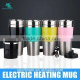 Stocked Electric Car Heating Mug With Lid Durable Leakproof Vacuum Thermos Mug OEM Logo Mug thumbnail-5