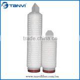 High Quality Cheap 50 Micron Pleated Membrane Filter Cartridge