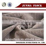 Light Brown Leopard Pattern Flocked African Plain George Fabrics thumbnail-1