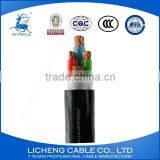 Hot Sale Copper Core XLPE Insulated PVC Sheathed 4 Core Power Cable 4*95mm2