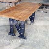 Vintage N design DINING Table, RECLAIMED Bar DINING TABLE , Industrial Dining Table