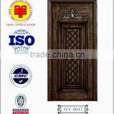 Interior or Exterior Two Panel Doors With Man Made Carved Flower, A Perfectly Raised Moulding Doors thumbnail-6