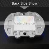 Hot Selling Aluminum Road Stud Light Yellow Flashing Solar Road Reflector thumbnail-4