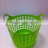 Plastic Laundry Basket With Handle thumbnail-2