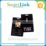 Best Selling Dual Frequency Rfid Smart Card,printable Rfid PVC Card With a Punched Hole for a Ccess Control